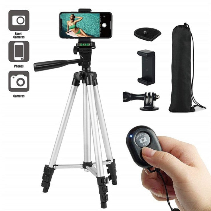 Elevate Your Content Creation with Our High-Quality Mobile Phone Broadcast Tripod Stand